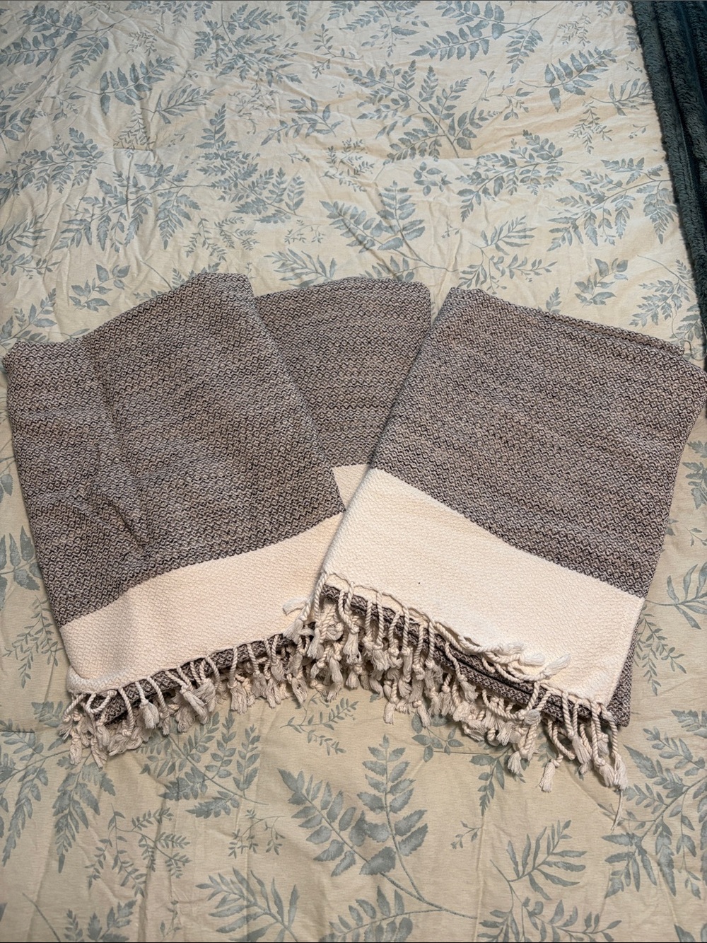 Smyrna Turkish cotton towels